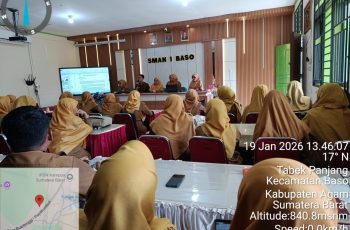 SMA Negeri 1 Baso Gelar Kegiatan Penerapan Disiplin ASN di Aula Sekolah