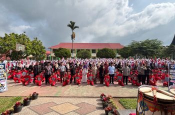 SMA Negeri 1 Baso Resmi Launching Ekstrakurikuler Silek Tradisional Minangkabau
