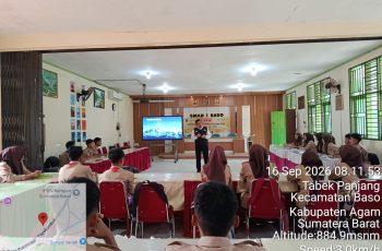 SMAN 1 Baso Gelar Latihan Dasar Kepemimpinan OSIS dan MPK TA 2026/2027